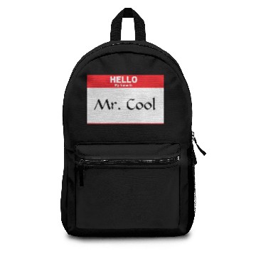 Discover Name Tag, Mr. Cool Backpacks