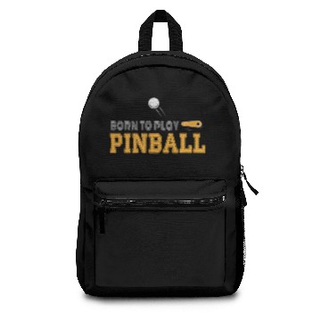Discover Pinball Machine Pinball Player Funny Pinball Arcad Backpacks