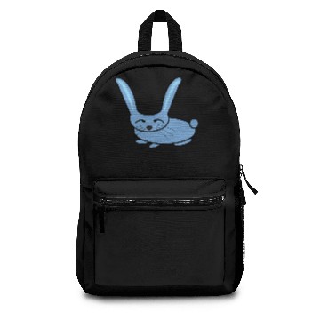 Discover Light blue bunny Backpacks