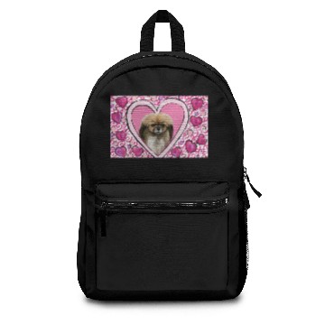 Discover Tibetan Spaniel Valentine Backpacks