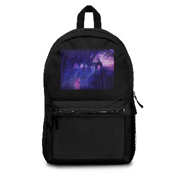 Discover Wolf Fantasy Scene Backpacks