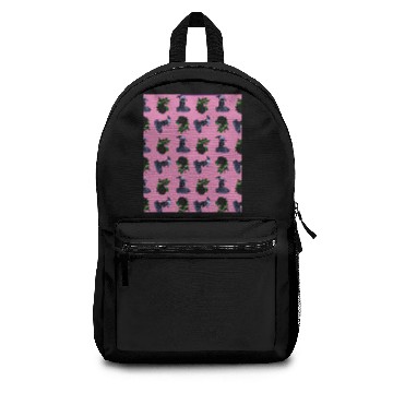 Discover gothic girl rose light pink pattern Backpacks