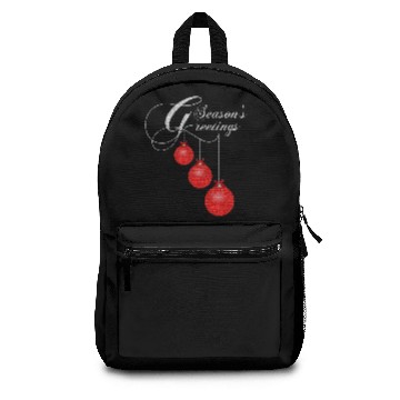 Discover Red Lace Ornaments with Season's Greetings Backpacks