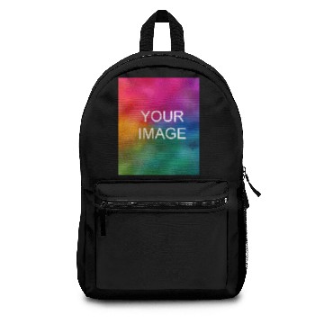 Discover Custom Cardinal Red Add Image Logo Template Backpacks