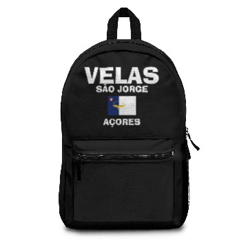 Discover Velas* São Jorge Azores Flag Backpacks