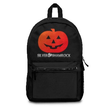 Discover Silver Shamrock Jack O'Lanternrn Backpacks