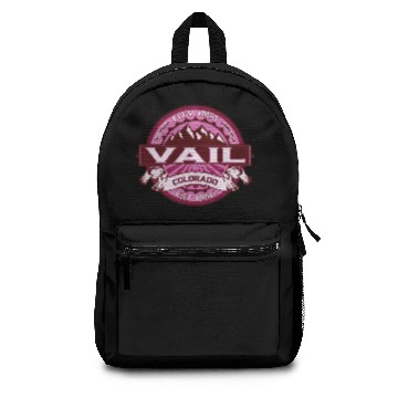 Discover Vail Raspberry Backpacks