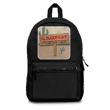 Discover Albuquerque Left Backpacks