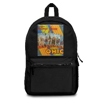 Discover Greetings From Cincinnati Ohio Backpacks