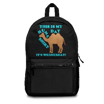 Discover Happy Hump Day is Wednesday Backpacks