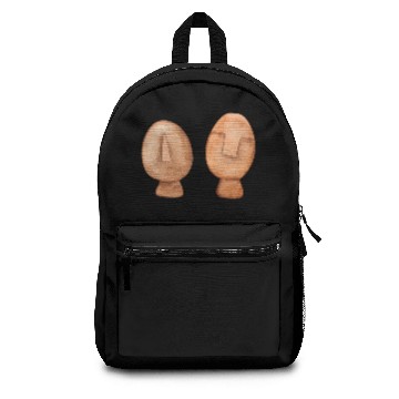 Discover No Face Sculpture Backpacks