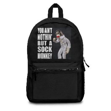 Discover Nothing But a Sock Monkey colored Backpacks