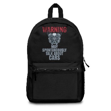 Discover Car Guy Girl Automotive Lover Drag Racing Street M Backpacks