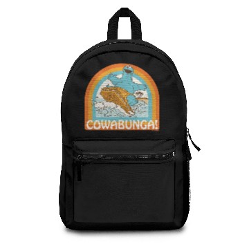 Discover Cookie Monster Cowabunga! Backpacks