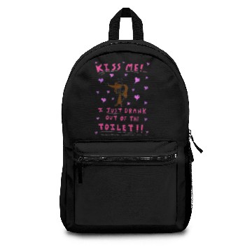 Discover Midge "KISS ME" Mens Ringer Backpacks