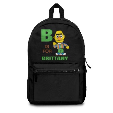 Discover B is for Bert | Add Your Name Backpacks