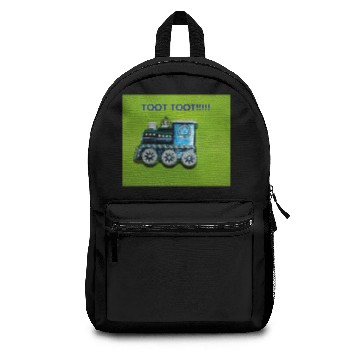 Discover Blue Train, Infant Sleeper Creeper!!!! Backpacks