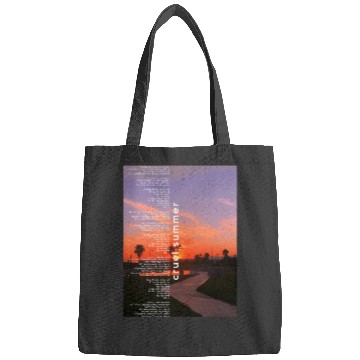 Discover Cruel Summer Taylorr Swift sunset Bags