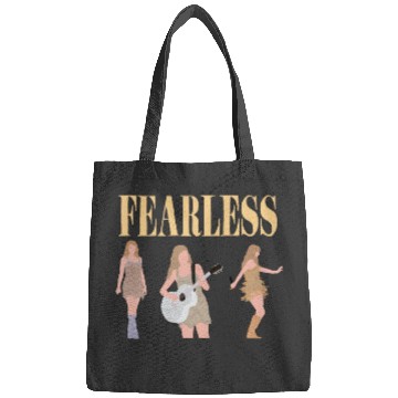 Discover eras tour fearless art Bags