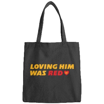 Discover Loving Him Was Red - taylorr Swift &amp_ Travis Kelce (1) Bags