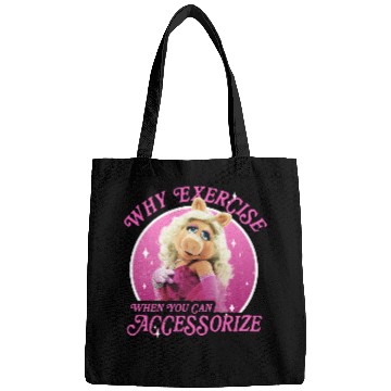 Discover Disney The Muppets Miss Piggy Why Exercise Accessorize Bags