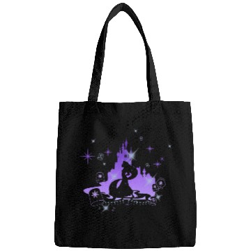 Discover Disney Tangled Rapunzel Silhouette Portrait Graphic Bags
