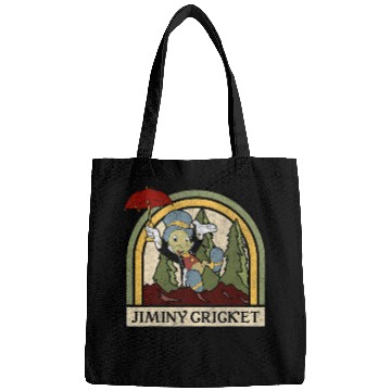 Discover Disney Pinocchio Jiminy Cricket Established 1940 Bags