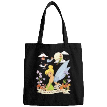 Discover Disney Peter Pan Tinker Bell Never Land Flowers and Flight Bags