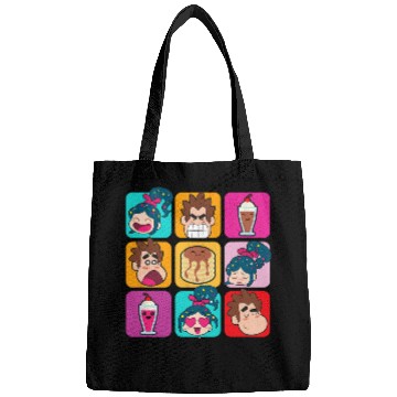 Discover Disney Wreck-It Ralph Vanellope Ralph & Desserts Panels Bags