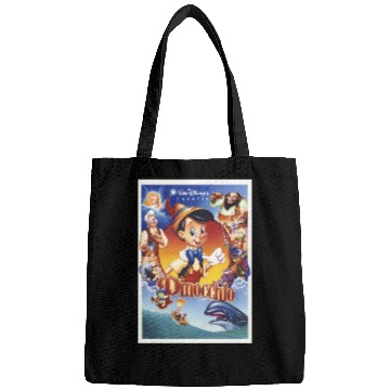 Discover Disney Pinocchio Movie Poster Group Shot Bags