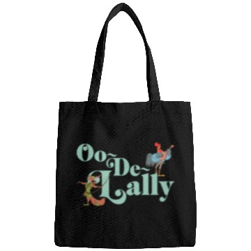 Discover Disney Robin Hood Oo-De-Lally Iconic Quote Chest Text Logo Bags