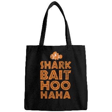 Discover Disney Pixar Finding Nemo Shark Bait Hoo Haa Distressed Logo Bags