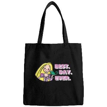 Discover Disney Tangled Rapunzel Pascal Drawing Best Day Ever Logo Bags