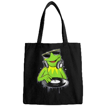 Discover Disney The Muppets Kermit  DJ Distressed Logo Bags