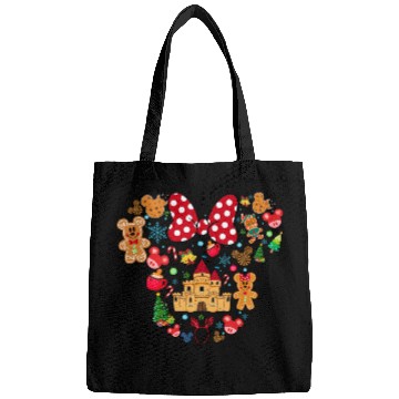 Discover Disney Gingerbread Bags, Mickey Christmas Bags