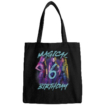 Discover Disney Descendants 3 Magical 6th Birthday Group Poster Bags