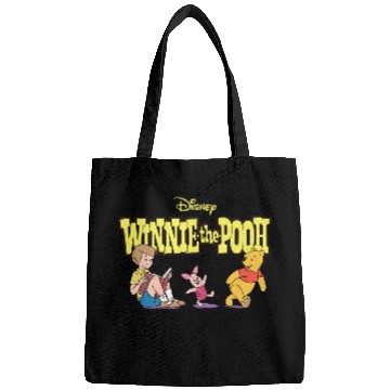 Discover Disney Winnie the Pooh Piglet & Christopher Robin with Logo Bags