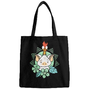 Discover Disney Moana Pua Hei Hei Tropical Graphic Bags