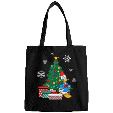 Discover Donald Duck Around The Christmas Tree  : Mickey Disney Christmas, Disney Christmas Bags