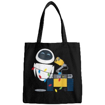 Discover Disney Pixar Wall-E Eve Christmas Light Wrap Graphic Bags