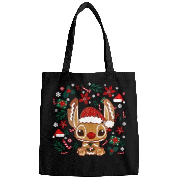 Discover Gingerbread Christmas Stitch Classic Bags, Stitch Cute Disney Lilo Bags