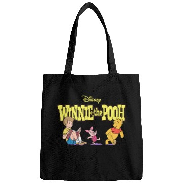 Discover Disney Winnie the Pooh Piglet & Christopher Robin with Logo Bags