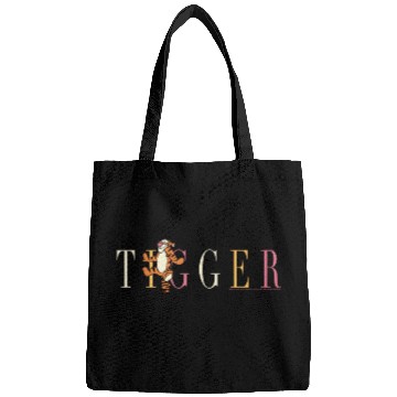 Discover Disney Winnie The Pooh Tigger Simple Text Tank Top Bags