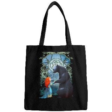 Discover Disney Pixar Brave Merida And Bear Profile Portrait Bags