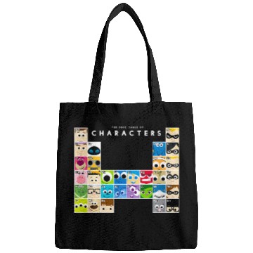 Discover Disney Pixar Movie Characters Periodic Table Bags