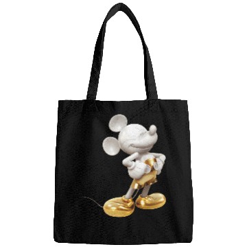Discover Disney Gold Mickey Mouse Pose Bags