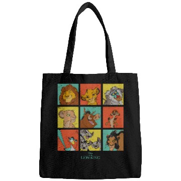 Discover Disney The Lion King Characters 90S Grid Bags