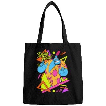 Discover Disney Aladdin Genie Retro 90's Style Poster Long Sleeve Bags