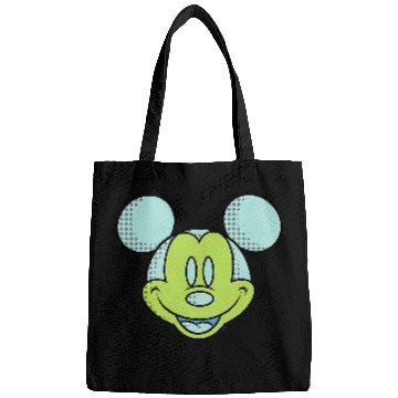 Discover Disney Mickey Mouse Happy Smiling Face Retro Pop Art Bags