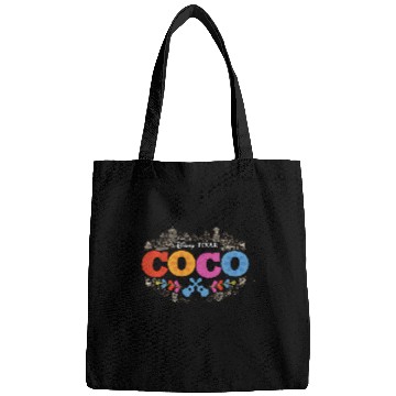 Discover Disney Pixar Coco Colorful Movie Logo Bags
